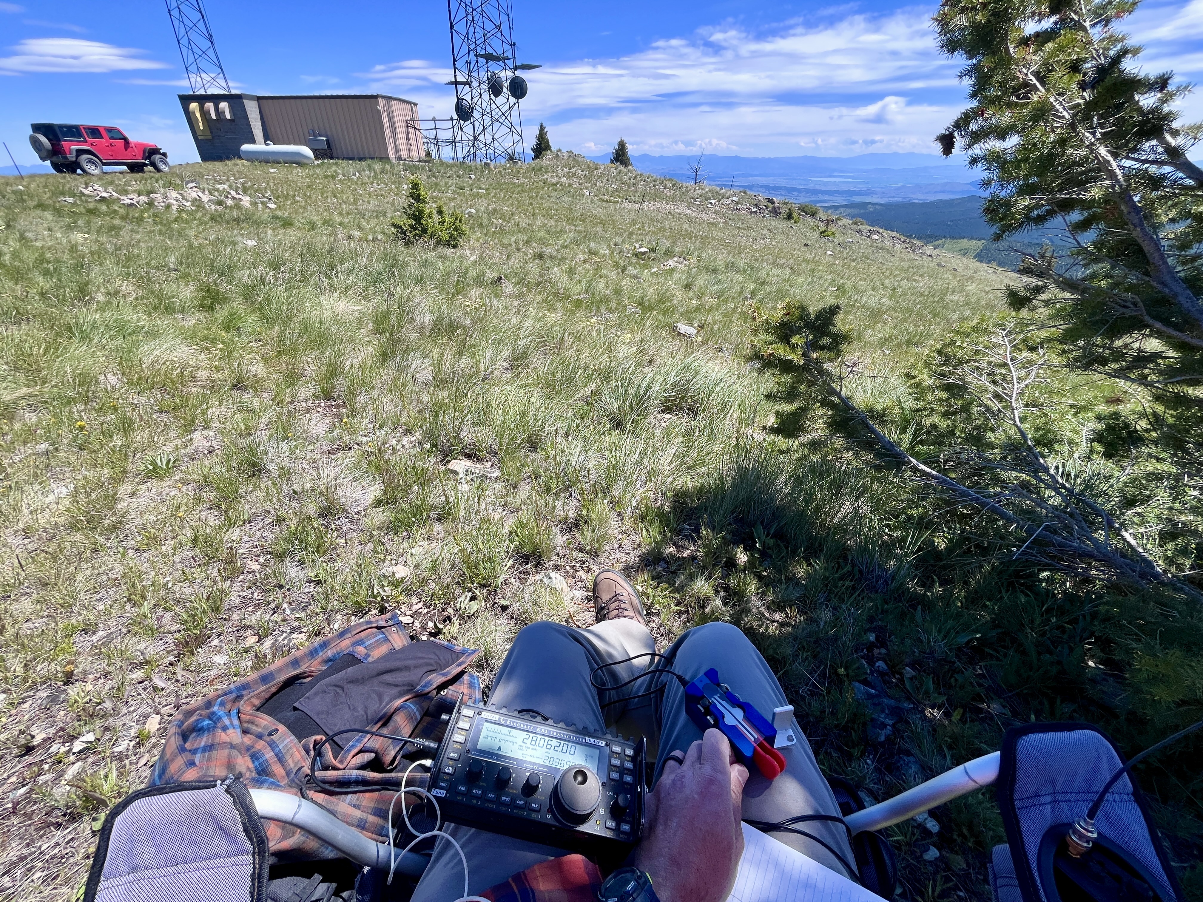 SOTA Shack on Mount Belmont.
