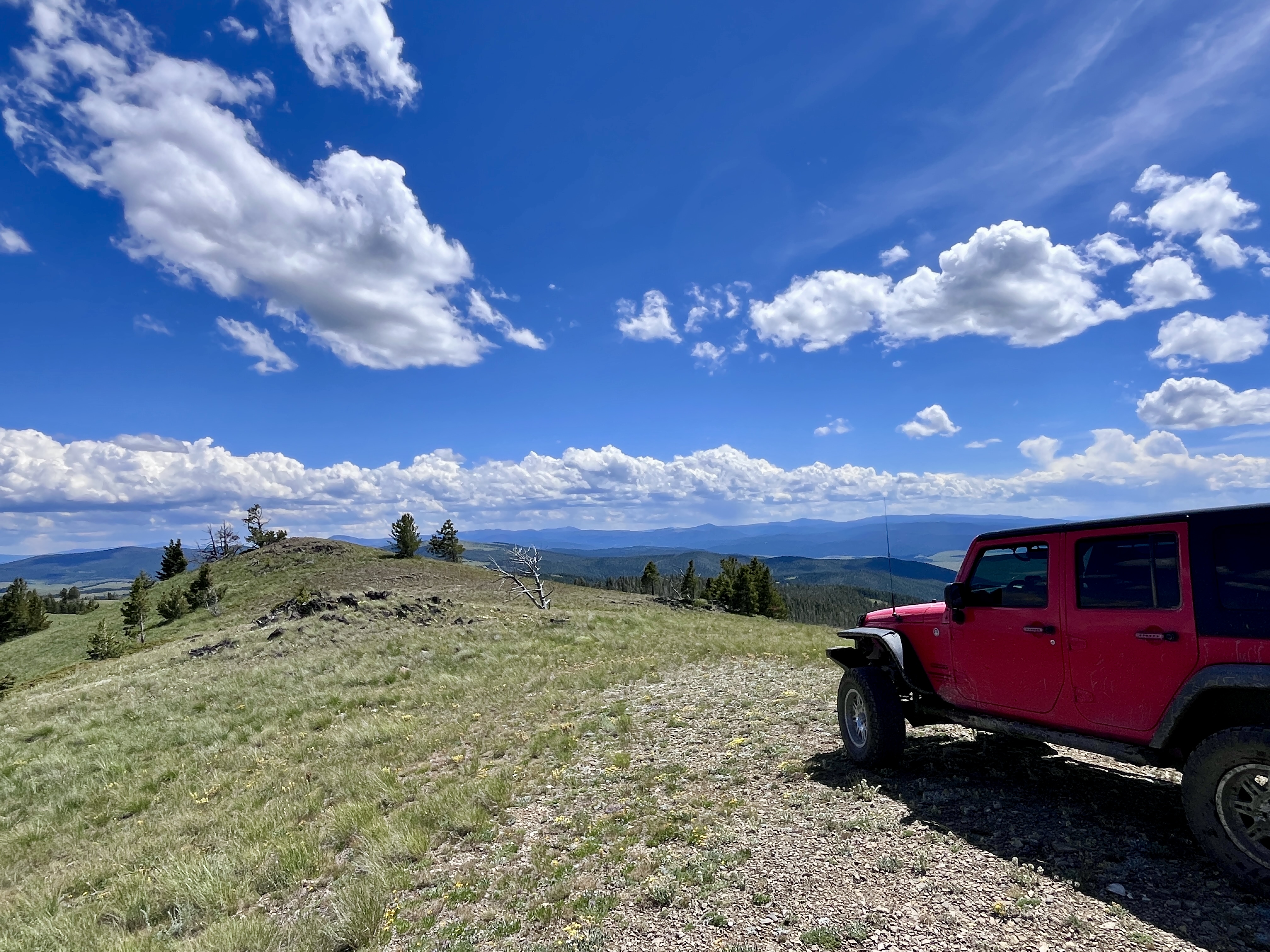 Parking spot on Esmeralda Hill